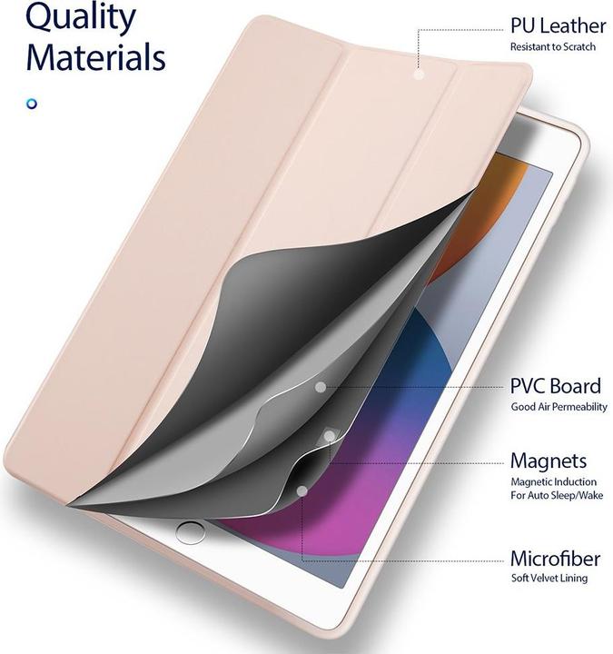 Actual product image Dux Ducis Osom Series Tri-fold Smart Case (iPad 2019 (7th gene))