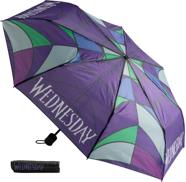 Undercover Regenschirm Knirps Wednesday