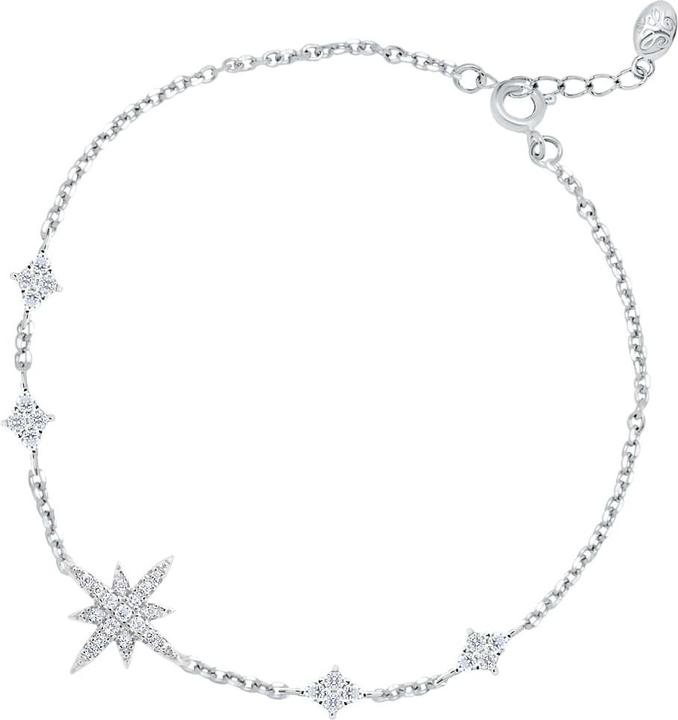Produktbild Candy Armband Edie, 925 Sterling Silber (20 cm, 925er Sterlingsilber)