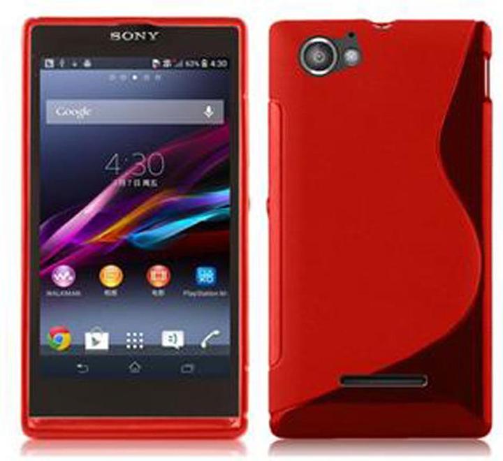 Actual product image Cadorabo TPU S-Line Cover (Sony Xperia M)