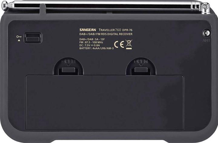 Immagine prodotto Sangean DPR-76 NERO-NERO (DAB, FM)