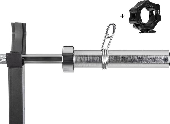 Actual product image HMS Premium Curved Olympic barbell GOL200 200kg (2 x 0.75 kg)