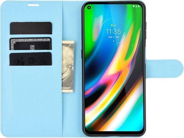Productafbeelding MU Classic Litchi Leren Boekomslag Serie (Motorola Moto G9 Plus)