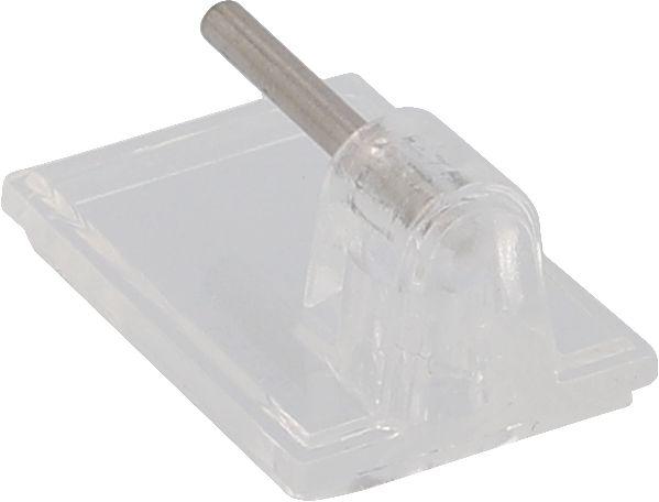 Image du produit Inofix Crochets adhésifs pour tringles à rideaux, transparents 4 pièces