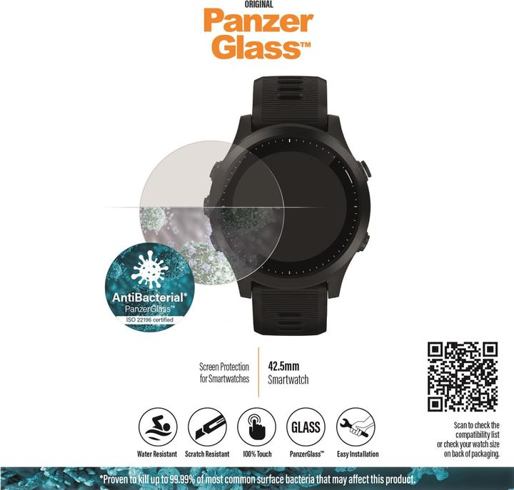 Actual product image PanzerGlass Screen protector 42.5 mm Smartwatches