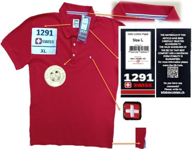Produktbild TopSpirit 1291 SWISS POLO-Shirt (XXL)