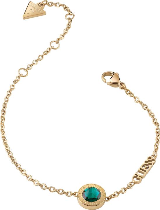 Guess Color My Day Modern Gold Plated Bracelet JUBB02246JWYGEM - Dimension: 14.5 - 18.5 cm - S (14.60 cm, Edelstahl)