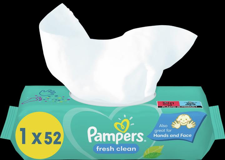 Image du produit Pampers frais et propre (52 pièce(s))