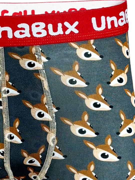 Image du produit Unabux Boxer BLACK WHITE RABBIT (M, lot de 2)