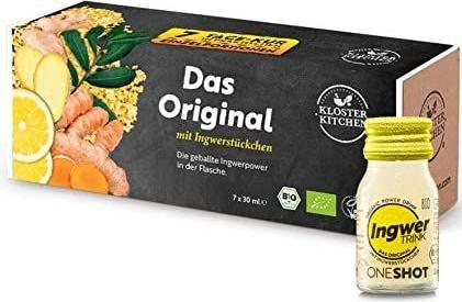 Produktbild Kloster Kitchen Ingwer Shot Classic Bio Box (12 x 3 cl)