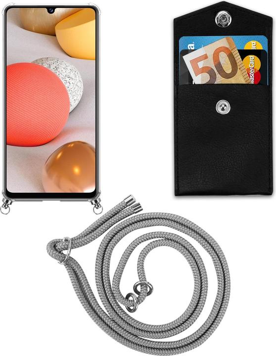 Produktbild Cadorabo TPU Handy Kette SILBER Cover
