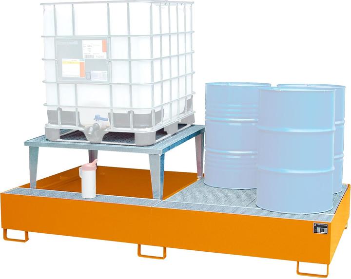 Image du produit Bauer Bac de rétention en acier pour conteneurs-citernes (1000 l)