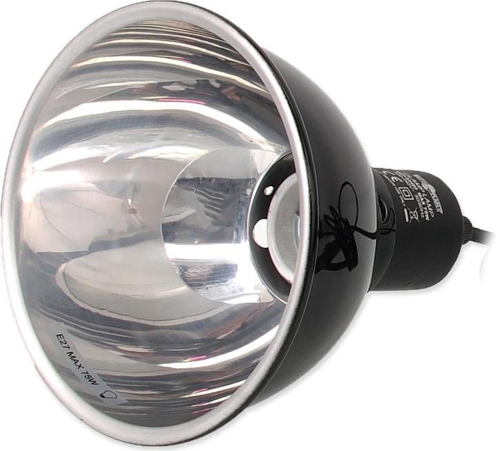 Actual product image Repti Planet Reflector lamp Dome Lamp 14 cm, 75 W (UVB, UVA)
