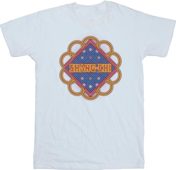 ShangChi And The Legend Of The Ten Rings Neon Ring Logo TShirt (M)