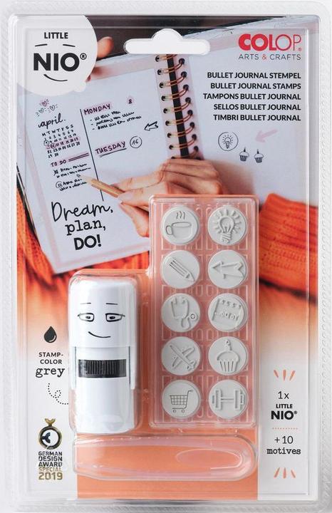 Produktbild Colop Stempel Little NIO Set Bullet Journal
