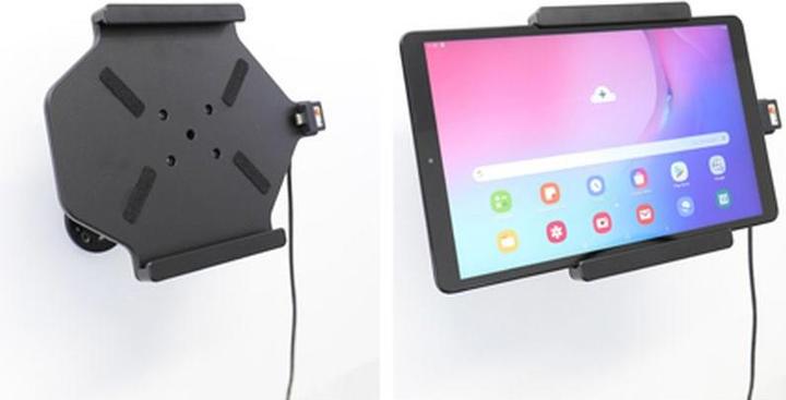 Produktbild Brodit PDA Halter aktiv Samsung Galaxy Tab A 10.1 2019 (T510/T515) mit USB-Kabel