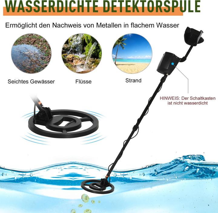 Produktbild Outsunny Metalldetektor