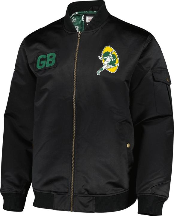 Produktbild Mitchell & Ness M&N Heavyweight Bomber Jacke NFL Green Bay Packers - L (L)