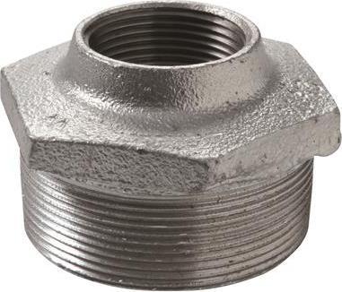 Produktbild Atusa Deutschland GmbH Temperguss Reduzierstück Nr. 241 verzinkt 2"x11/4"