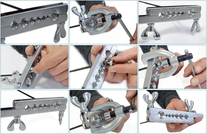 Actual product image SW-Stahl 24510L Bördelgerät für Bremsleitungen I 10-teilig