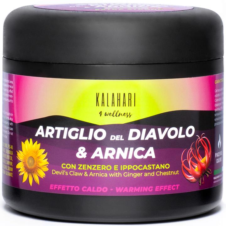 Produktbild Kalahari 4 Wellness Teufelskralle und Arnika Salbe - Extra Stark - Heisse Gel (1 x, 510 g)