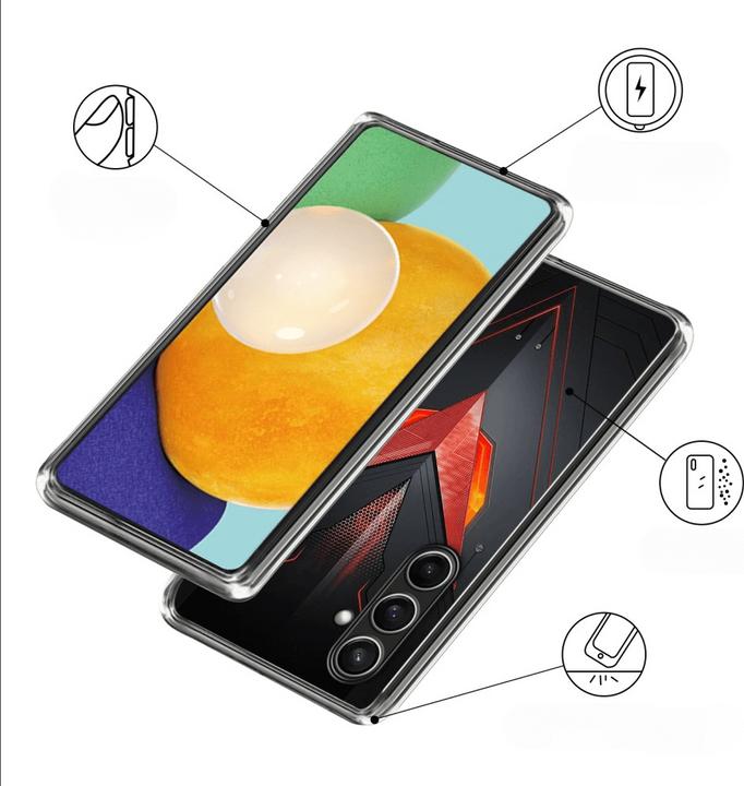 Produktbild Cover-Discount Galaxy S24 FE - Cover Handyhülle mit stilvollem Motiv (Samsung Galaxy S24 FE)