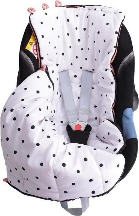 Actual product image Cottonmoose Mini footmuff Pooh Grey Stars