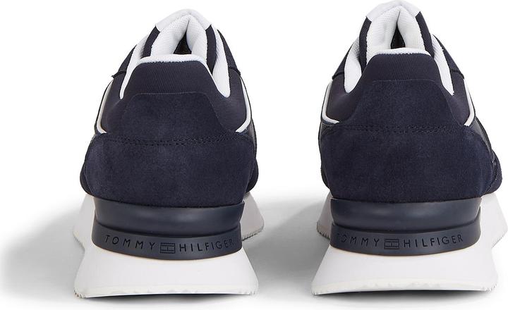 Actual product image Tommy Hilfiger Ladies Runner Sneaker Elevated Feminine Runner Sports Shoes, Blue (Space Blue), 38 EU (38)