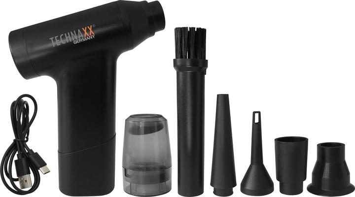 Immagine prodotto Technaxx Soffiatore a batteria, TX-293, con funzione di aspirazione, 160 W