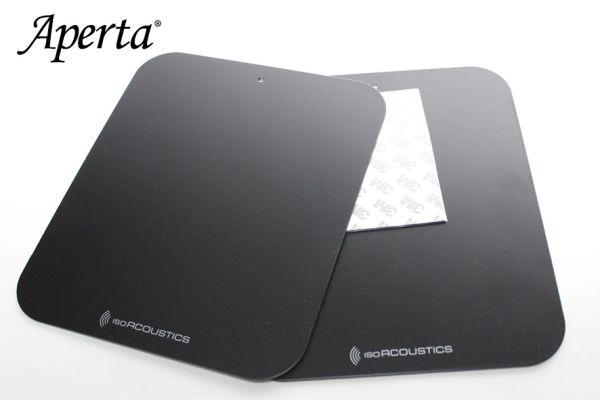 Produktbild Isoacoustics Aperta Speaker Ontkoppeling Stands, Per Paar, Alu-Zilver (1 Paar, Ständer, Neigbar)