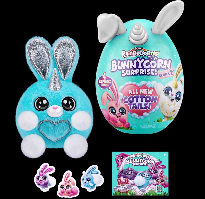 Actual product image Zuru Bunnycorn Surprise Series 2 Plush Mini (17.50 cm)