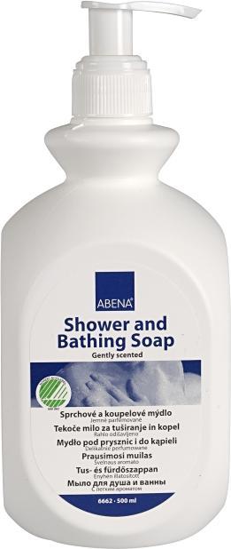 Abena Skincare Dusch- und Badeseife (Savon liquide, 500 ml)