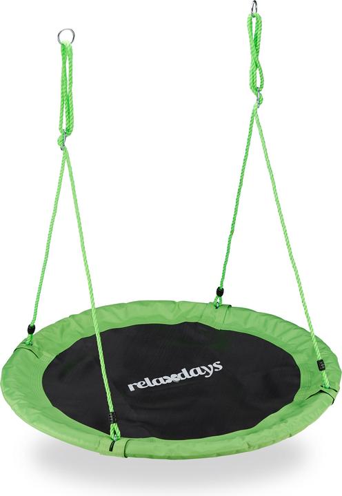 Actual product image Relaxdays 110 cm Nest Swing