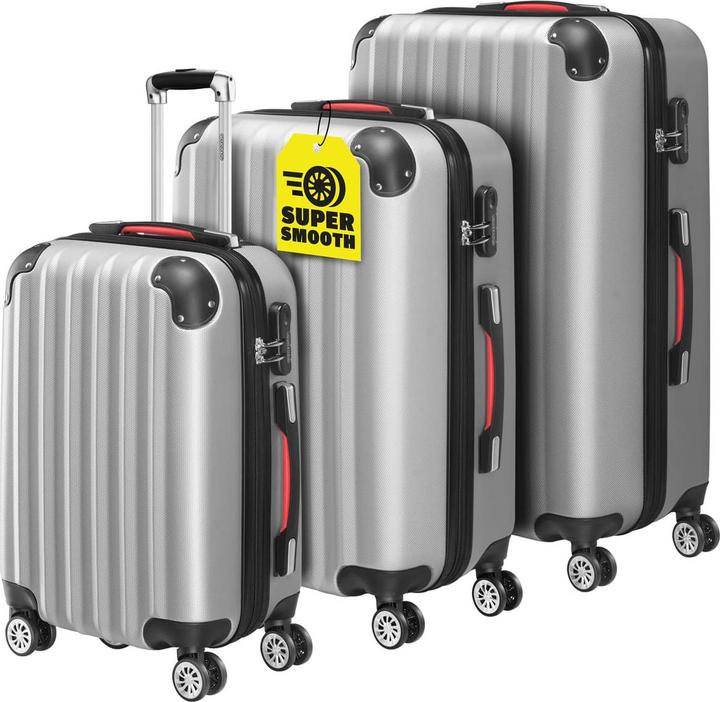 Actual product image Monzana Suitcase set (89 l, M (50 - 90l), L (90 - 115l), XL (from 140l))