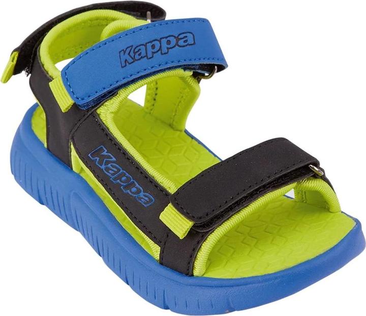 Actual product image Kappa Kana MF Sandals for Kids Blue-Green-Black 260886MFK 6011 31 (31)