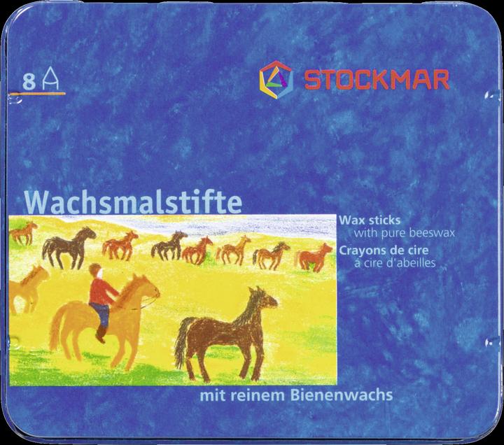 Actual product image Stockmar WAXING PENCIL /Pà8 (Multicoloured, 8 x)