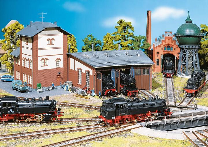 Actual product image Faller Roundhouse 3-storey