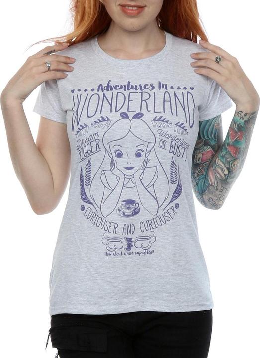 Image du produit Alice In Wonderland - T-shirt ADVENTURES - Femme (XS)