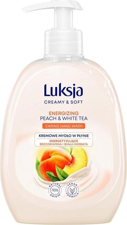 Luksja Hand Wash Peach And Tea 500ml (Flüssigseife, 500 ml)