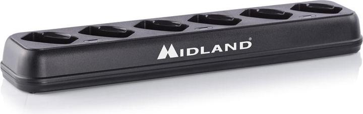 Actual product image Midland Panel charger 6-fold stand charger for Business Radio BR02 / BR02 Pro C1295
