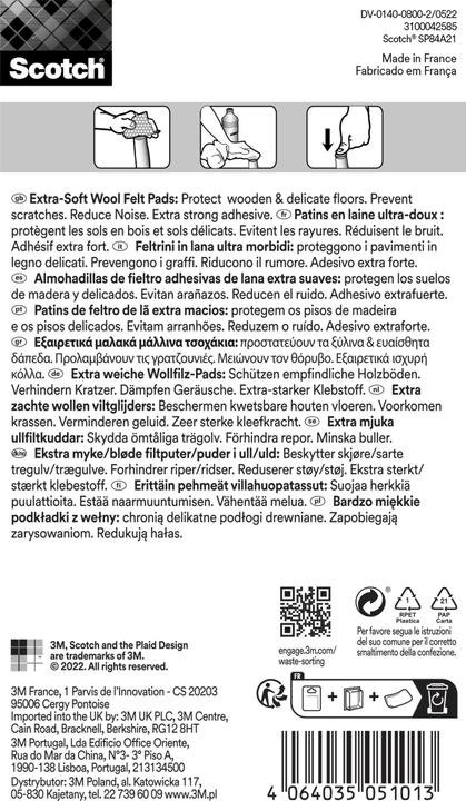 Produktbild Scotch Filzgleiter (Filzgleiter, 8 Stück)