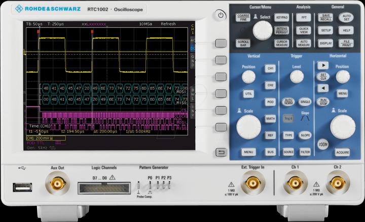 Produktbild Rohde & Schwarz RTC1000 Oscilloscope, 70 MHz, 2ch