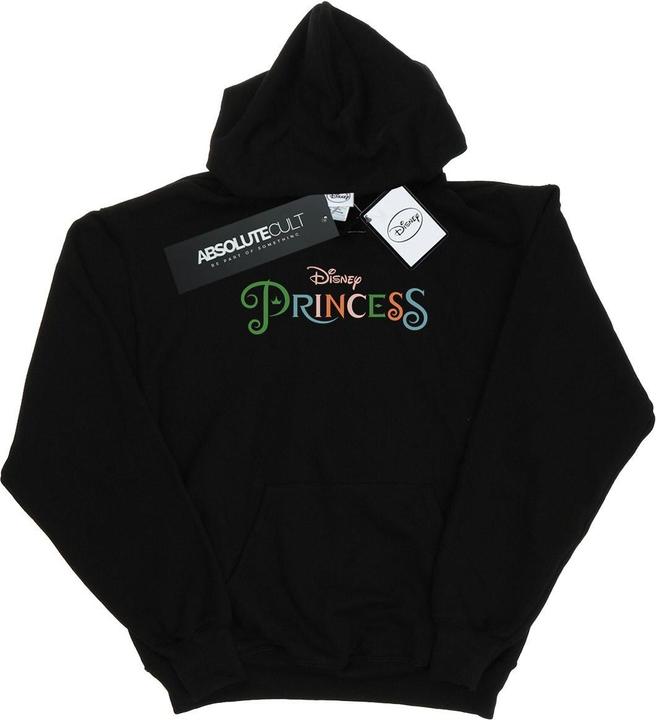 Immagine prodotto Disney Princess Colour Logo Felpa con Cappuccio Ragazze (140, 146)