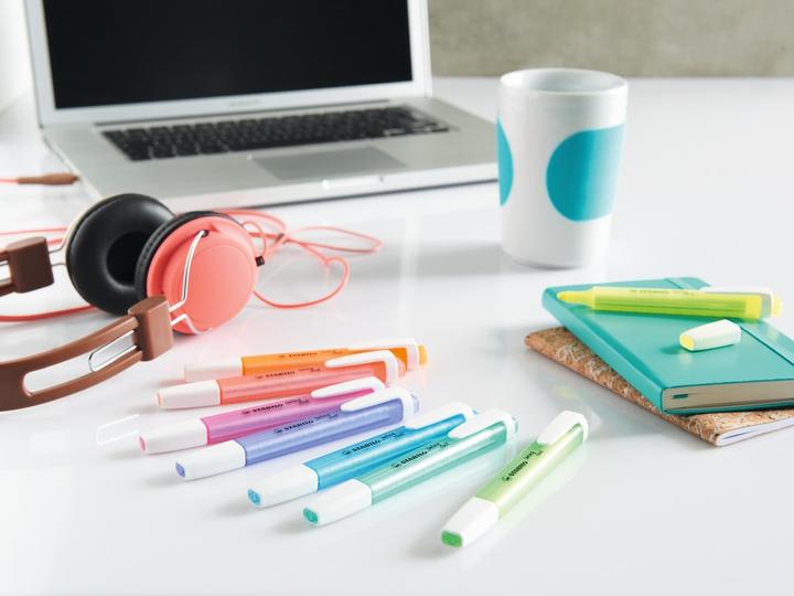 Produktbild STABILO swing cool Textmarker (Sortiert, 1 mm, 18 x)