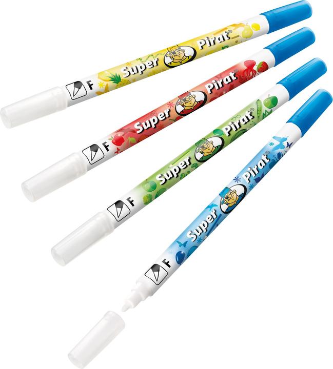 Produktbild Pelikan Tintenlöscher Super Pirat (Weiss, Gemischte Farben, Blau, 50 x)