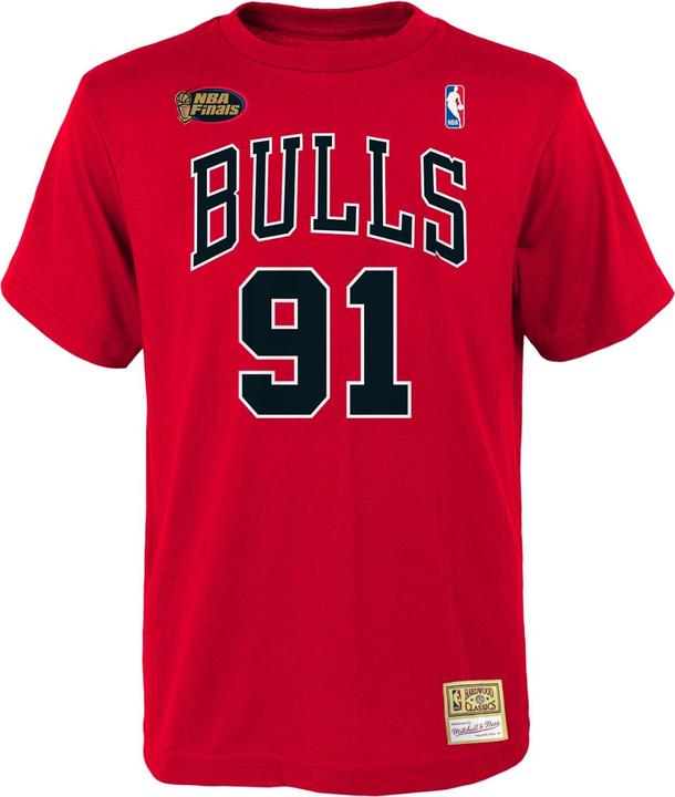 Actual product image Mitchell & Ness Chicago Bulls Dennis Rodman T-Shirt Men (L)