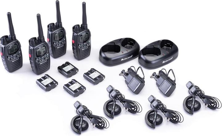 Productafbeelding Midland G7 Pro set van 4 koffers, PMR446 (10 km)