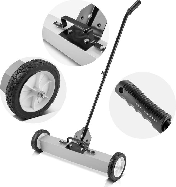 Produktbild Stahlwerk Magnet-Bodenkehrer MBK-24 ST mit 610 mm Breite 17,5kg Fassungsvermögen