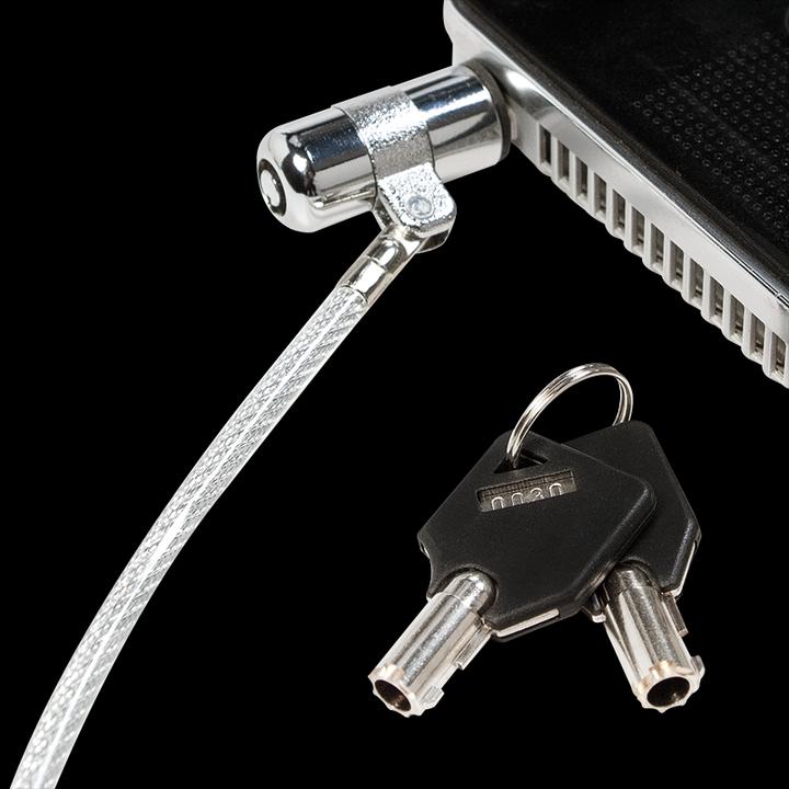 Actual product image LogiLink Notebook anti-theft device with combination lock