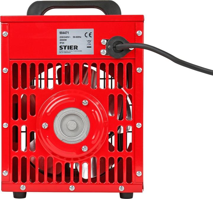 Image du produit Stier Appareil de chauffage électrique Basic 2,0 kW 150 m³/h (2000 W)
